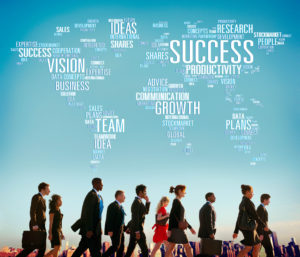 42885295 - success growth vision ideas team business plans connect concept